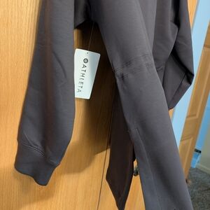 Athleta Plum Long Sleeve Cinch Top